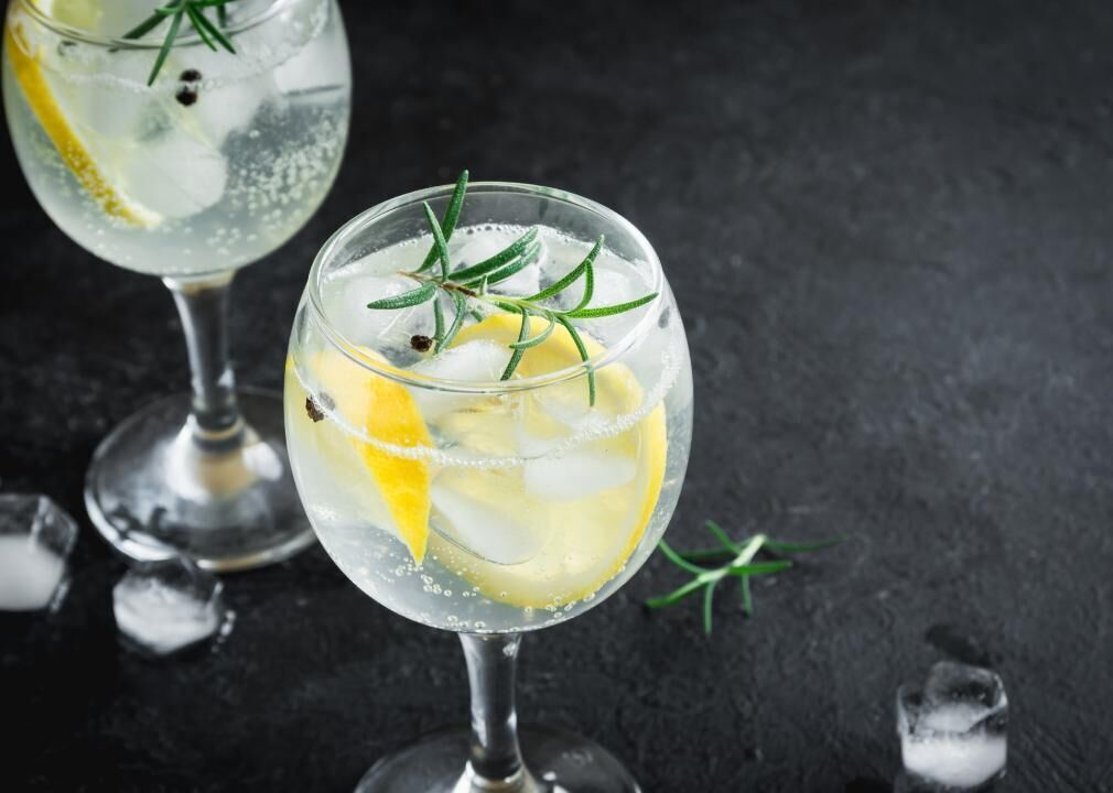West Virginia: Gin and tonic